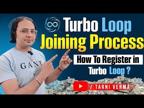 Turbo Loop joining process 💰// how to register in Turbo Loop