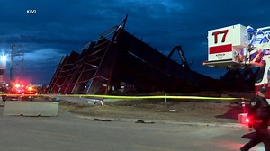 Airport building collapse