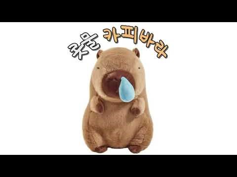 콧물 카피바라 인형