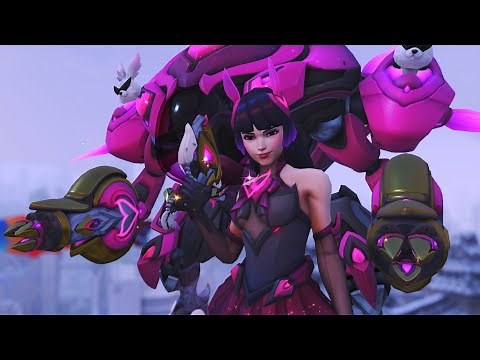 NEW Nocturna D.va Skin Showcase | Overwatch 2