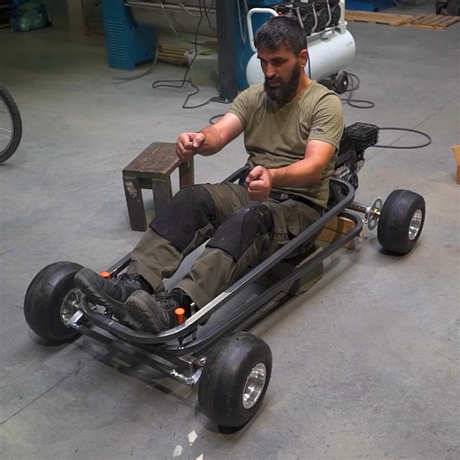 493K views · 9.8K reactions | Designing and building a go-kart from...