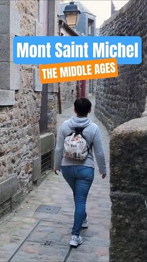 Le Mont-Saint-Michel - an island where time stands still!⏳