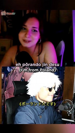 8.3K views · 83 reactions | Found a Polish Girl speaking Japanese! . . . . . . Tags: #japanesegirl #japanese #languages #cute #funny #trolling #explore #waifugirl #cutejapanesegirl #rizz | Skebertv | Facebook