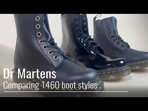 Dr Martens | Comparing the 1460 Boots | The Pascal Virginia, the Patent Lamper and the Vegan.