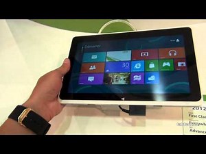 Acer Iconia Tab W510 with Windows 8 Hands On @ IFA 2012