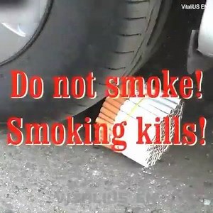 EXPERIMENT - CAR VS CIGARETTES & MORE | What a World
