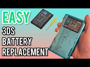 Nintendo 3DS Battery Replacement (VERY EASY!)