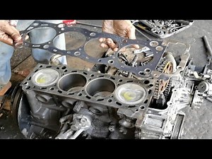 Toyota hilux engine 2rz repair
