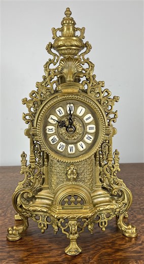 Clock Vintage French Style Decorative Ornate Table Mantel Clock LOT 4759 - Etsy