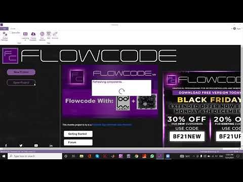 PWM tutorial using Flowcode