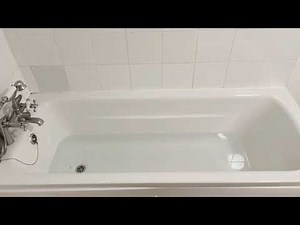 Draining Bathtub water sounds to make you go to sleep