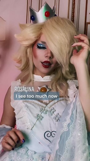 Rosalina seems overwhelmed with her powers, but Toadette still doesn't believe they are real #mariolore #nintendo #rosalina #toadette