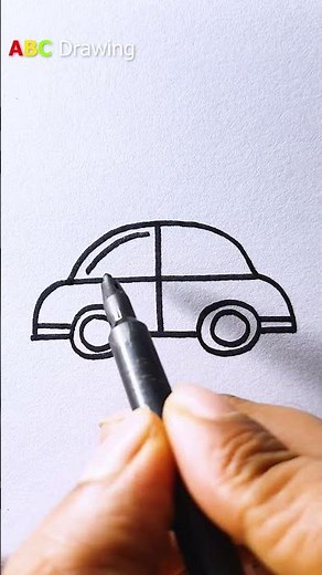 How to Draw a Car: Drawing Tutorial Step By Step | Easy drawing