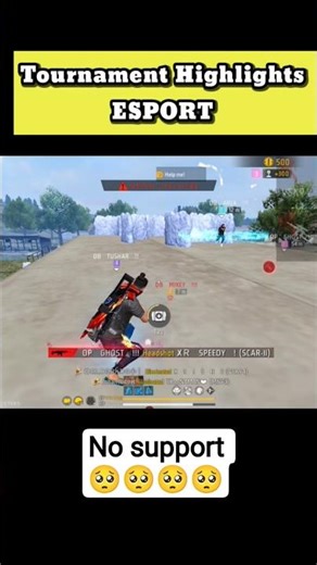 Esports Tournament Sniper Highlights but no support 😭😭#videogames #viral #trend#shorts