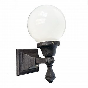 Antique Early 1900s Cast Iron Bracket Sconce Light, Great Patina Rewired Opal Globe - Etsy