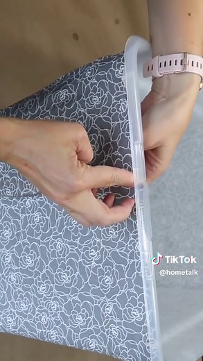 DIY Walmart Plastic Storage Bin Makeover