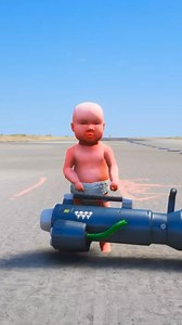 Baby Vs Adnam #shorts #shortvideo #indianbikedriving3d #ironman #robot #baby #spiderman | Abhijit Gaming