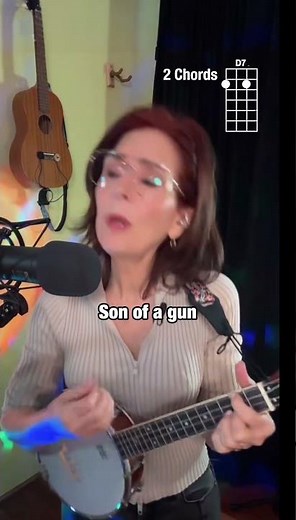 Easy and Fun Banjolele 2 Chord Song for Beginners! #shorts