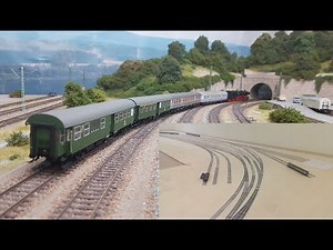 Model railway layout presentation: How it all began + Steam operation + Progress on the Wendelberg