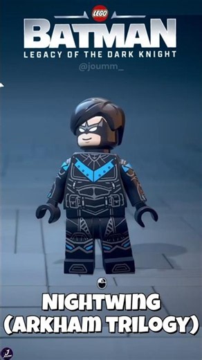 Every Nightwing Skin in LEGO Batman: Legacy of the Dark Knight – Part 1 🦇💙 #shorts #lego
