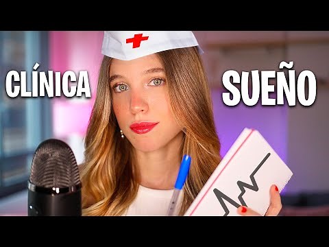 ASMR CLÍNICA DEL SUEÑO 🩺 ROLEPLAY MÉDICO EN ESPAÑOL PARA DORMIR RÁPIDO Y PROFUNDO | Laia Oli