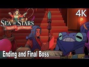 Sea of Stars Throes of the Watchmaker Ending and Final Boss Fight 4K