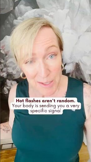Why do hot flashes happen?