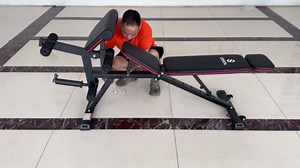 Weight Bench ，Bench Press Foldable Weight Bench，Workout Bench With Extended Headrest，Workout Bench Can Support Up to 800 Pounds，Workout Equipment for Home Gym