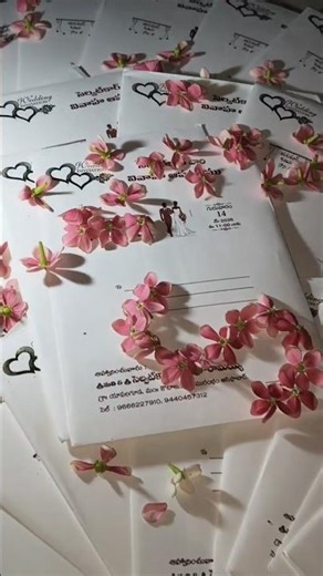 అన్నయ్య పెళ్లి.. selvetkar's wedding invitation card 😊