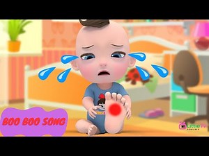 Boo Boo Song 😭 | The Best Nursery Rhymes & Kids Songs | Little Geniuses TV