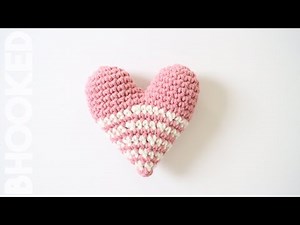 Amigurumi Crochet Heart Step-by-Step Tutorial