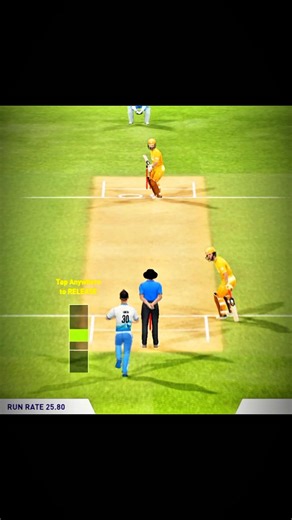 Arshdeef SINGH bowling action in dreamcricket 25 #shorts #viral #cricket#realcricket25