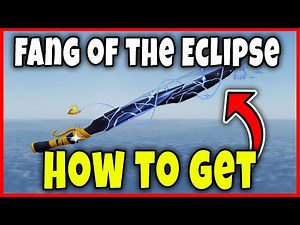 How to GET FANG OF THE ECLIPSE ROD FAST & EASY in FISCH Roblox