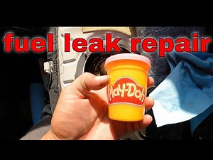 CRACKED Fuel Pump Housing BMW 328i Temporary Repair √ Fix it Angel
