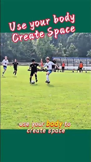 How to Use Your Body to Beat a Defender | Brandon's First Touch & Body Feint