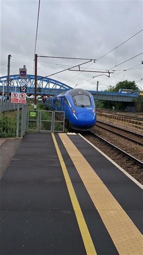 Lumo 803002 Passing Peterborough with a tone #class803 #lumo #trainspotting