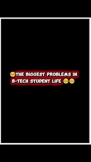 #B-TECH STUDENT LIFE 😁