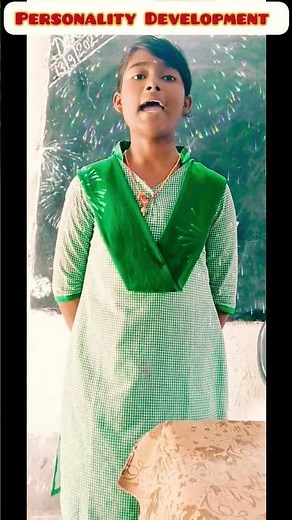 "Government School Girl’s Amazing Self Introduction 🌟 | Personality Development | Class 8 Activity ।