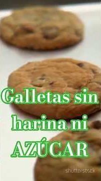 ✅ "Galletas Saludables, fáciles y rápidas SIN HARINA ni AZÚCAR: ¡Listas en 15 minutos!"