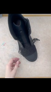 16 reactions · 8 comments | Making black lace combat boots… #laceboots #customboots #combatboots #customisedboots #diyboots #makingof #tutorial #howto #shoeporn #customisedblingthings | Customised Bling Things | Facebook