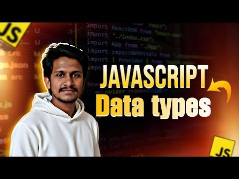 JavaScript Data Types for Beginners in telugu || javascript datatypes
