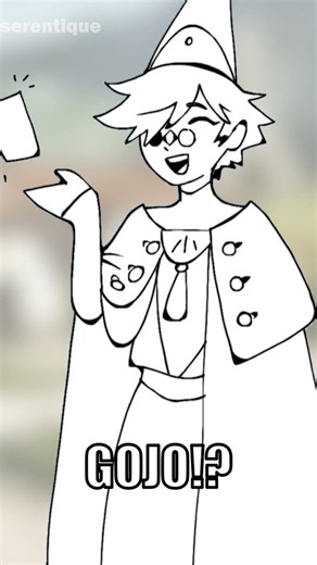 Is That Gojo? Animated by ‪@serentique‬ #jujutsukaisen #witchhatatelier #naruto
