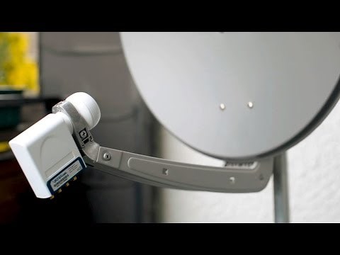 Properly install a satellite dish