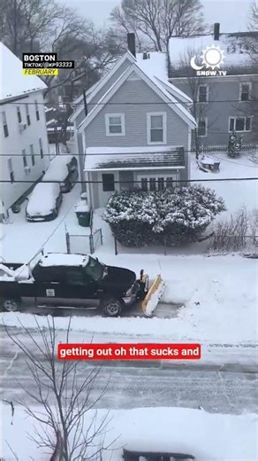 Plow vs. Car: The Ultimate Winter Nightmare!