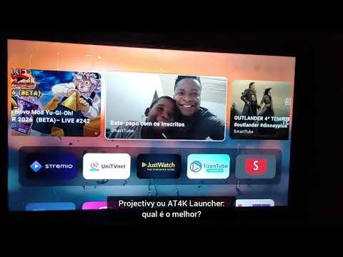 Projectivy vs AT4K Launcher - Qual escolher em 2026?