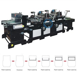[Hot Item] Full-Automatic UPS DHL FedEx Express Western Paper Envelope Window-Film Sticking Machine
