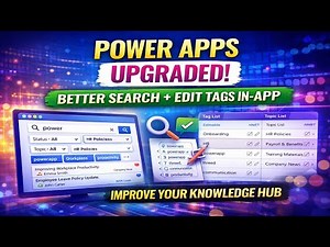 Power Apps Search Upgrade – Build Advanced Filters for Your Knowledge Hub