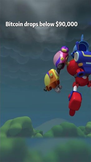 Bitcoin drops below $90,000