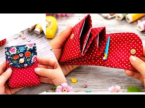 🧵 So Cute Card Holder Wallet Sewing Ideas For Gifts Only 15 Minutes 💖 Gift Sewing Idea
