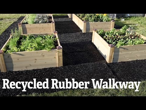 Recycled Rubber Walkway